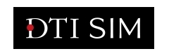 DTI sim のロゴ